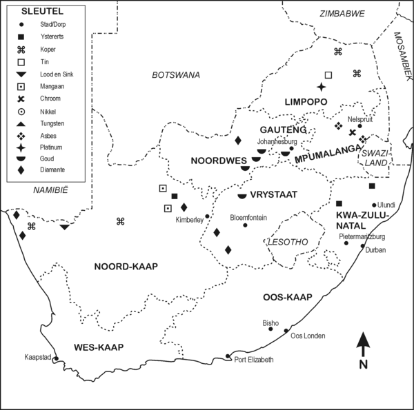 Suid Afrika Kaart Van Droogte