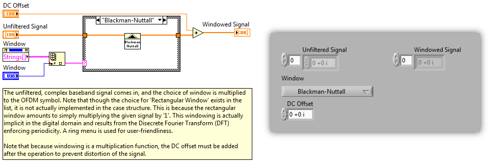 Window Layout Block Diagram in   LabVIEW