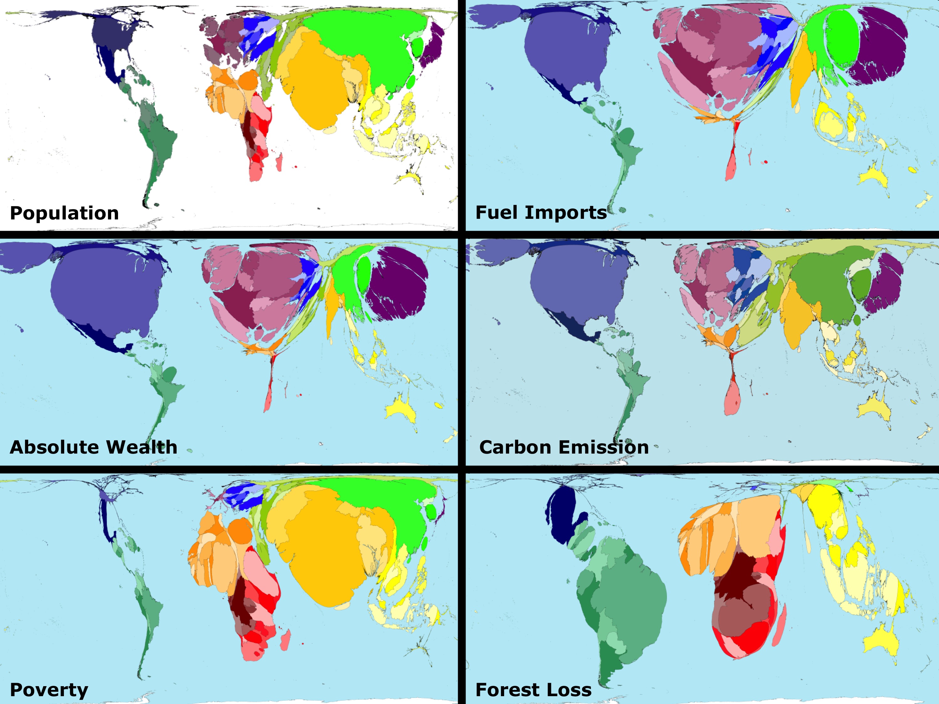 Global Influence Maps