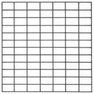 A rectangle divided into eighty-four parts in a pattern of twelve rows and seven columns. 