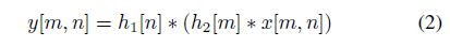 Separable Convolution