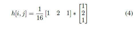 Separable Gaussian Kernel