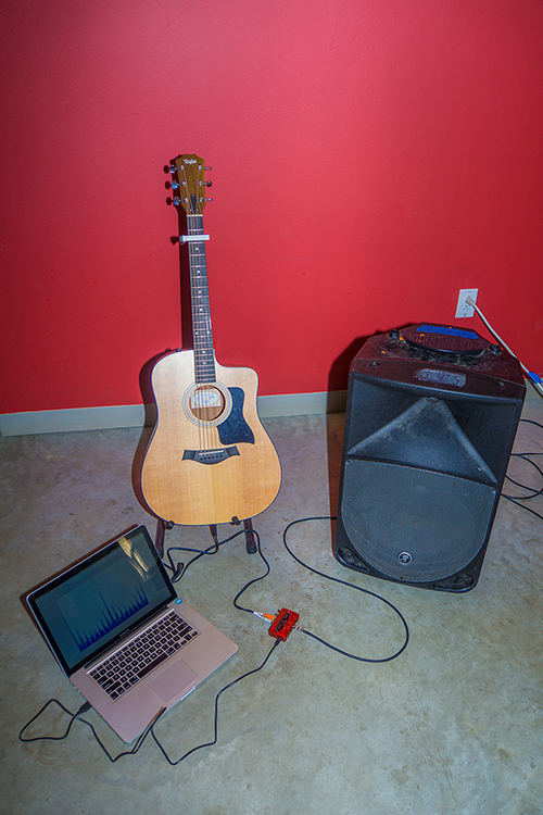 A picture of our project setup.