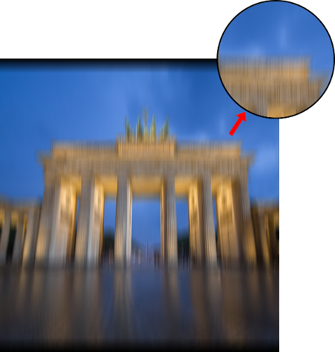 uncoded blur image